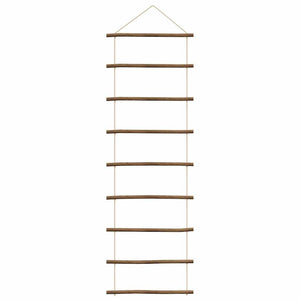 Decorazione da Parete a Forma di Scala 50x150 cm Ramo Naturale