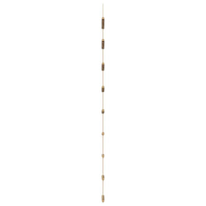 Decorazione da Parete a Forma di Scala 50x150 cm Ramo Naturale