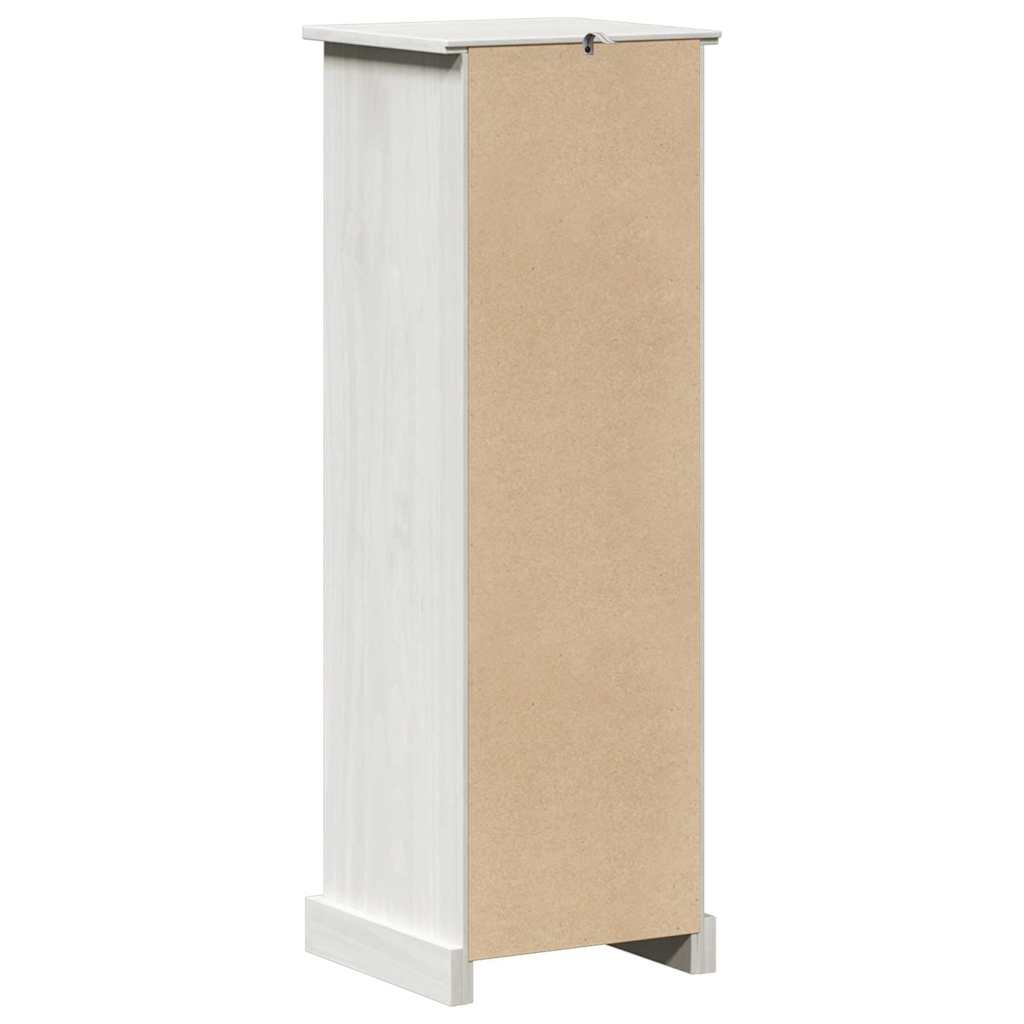 vidaXL Mobile da Bagno con archiviazione VIGO Bianco 37 x 34 x 110 cm