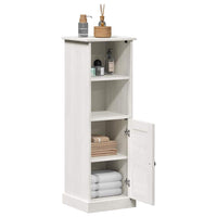 vidaXL Mobile da Bagno con archiviazione VIGO Bianco 37 x 34 x 110 cm