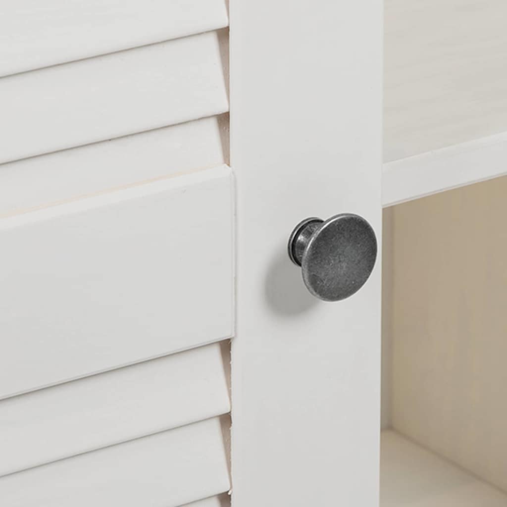 vidaXL Mobile da Bagno VIGO Bianco 67.5 x 34 x 110 cm