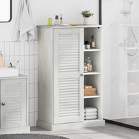 vidaXL Mobile da Bagno VIGO Bianco 67.5 x 34 x 110 cm