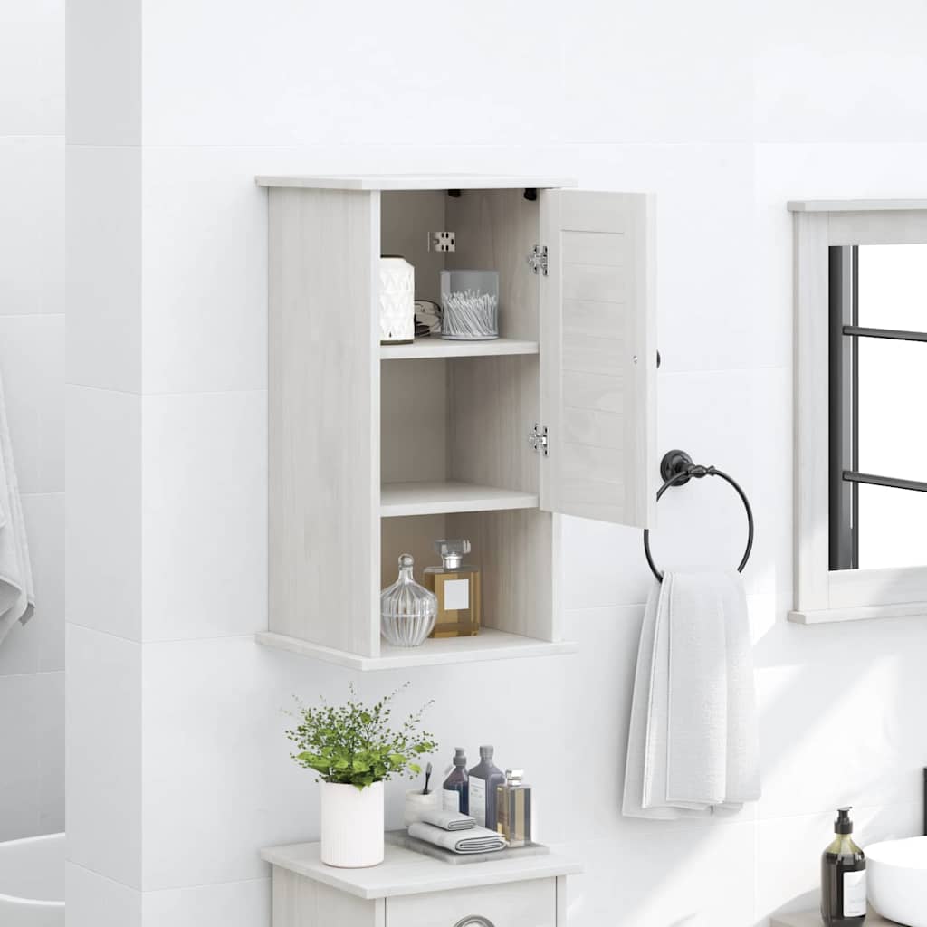 vidaXL Mobiletto da Bagno a Muro VIGO Bianco 37 x 34 x 71.5 cm