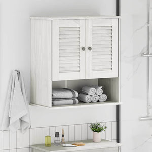Mobiletto da Bagno a Muro VIGO Bianco 67,5 x 34 x 71,5 cm 4019124