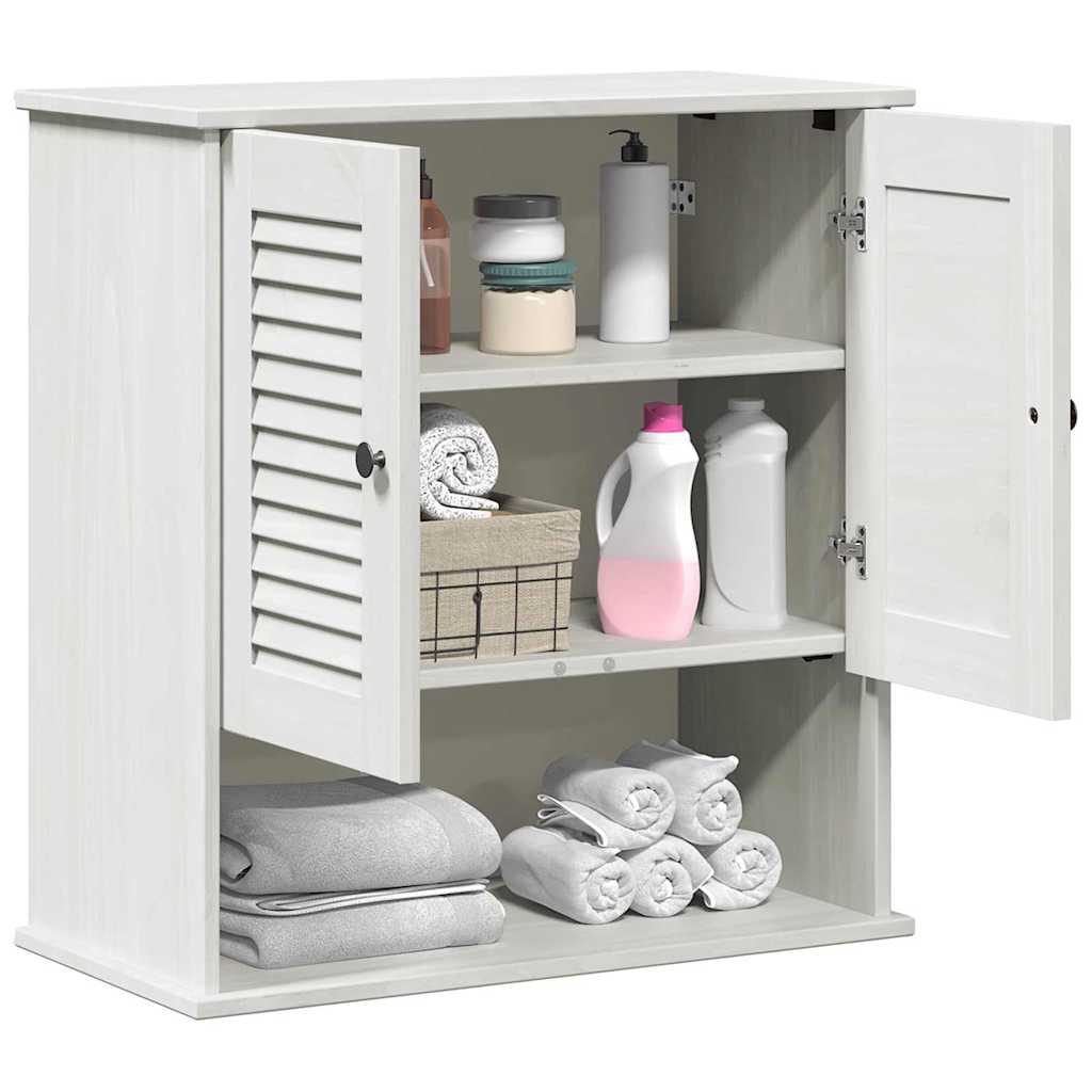 vidaXL Mobiletto da Bagno a Muro VIGO Bianco 67,5 x 34 x 71,5 cm