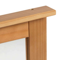 Specchio con specchio VIGO marrone ambrato 55.5 x 5 x 70 cm 4019125