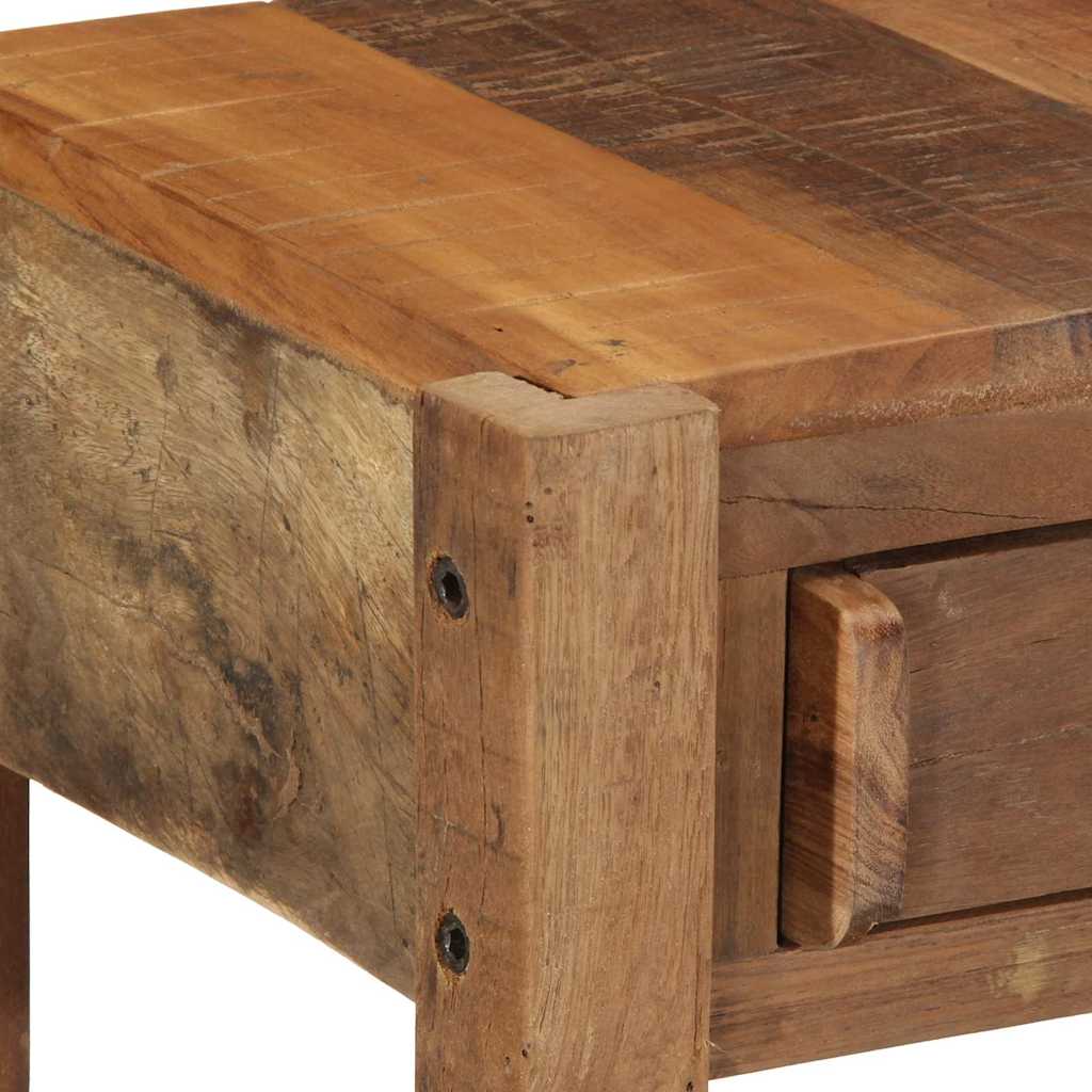 Tavolo Consolle 107x33x76 cm Legno Massello di Recupero 4019623
