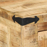 panchina Marrone 110 x 35 x 50 cm Legno di mango massello 4019631