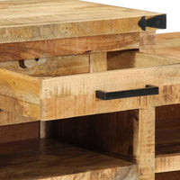 panchina Marrone 110 x 35 x 50 cm Legno di mango massello 4019631