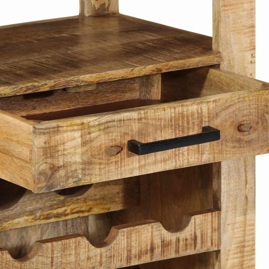 Carrello da Cucina-Scaffale per Cucina Marrone 55 x 40 x 80 cm