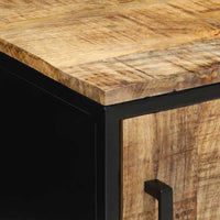 vidaXL Armadio da Notte 2 pcs Marrone e nero 30 x 30 x 40 cm