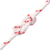 Fune di Avviamento a Strappo Bianco e Rosso Ø4 mm 10 m in Nylon 4100612