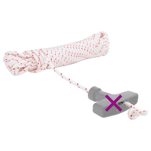 Fune di Avviamento a Strappo Bianco e Rosso Ø5 mm 10 m in Nylon 4100613