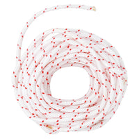 Fune di Avviamento a Strappo Bianco e Rosso Ø6 mm 10 m in Nylon 4100614