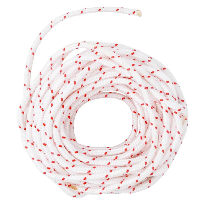 Fune di Avviamento a Strappo Bianco e Rosso Ø6 mm 10 m in Nylon 4100614