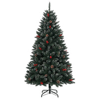 vidaXL Albero di Natale Artificiale con 150 LED 120 cm