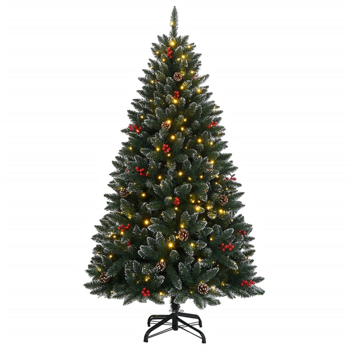 vidaXL Albero Natale Artificiale con 150 LED 150 cm