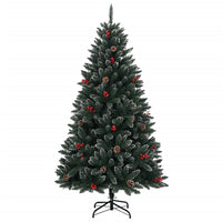Albero di Natale Artificiale Incernierato con 300 LED 180 cm 3315755