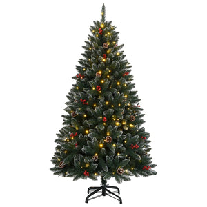 vidaXL Albero di Natale Artificiale 300 LED 240 cm