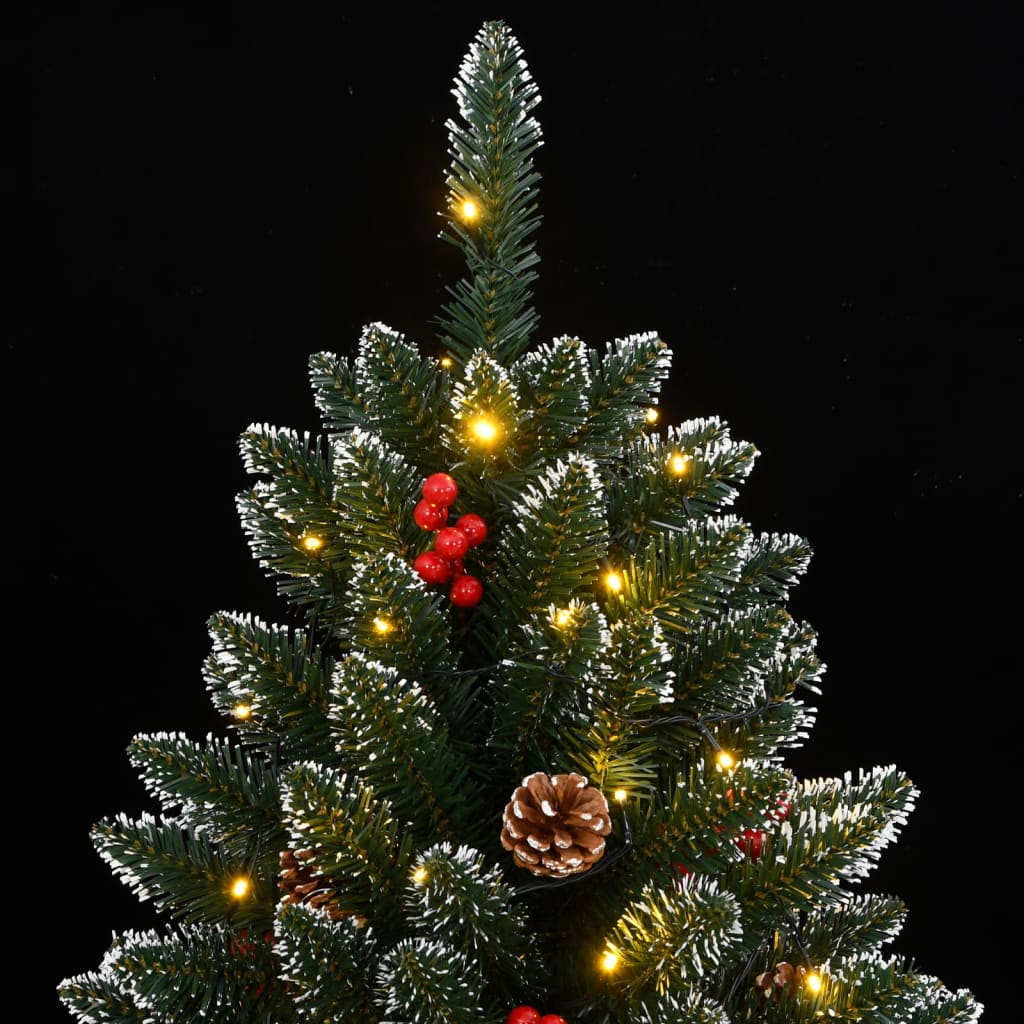 vidaXL Albero di Natale Artificiale 300 LED 240 cm