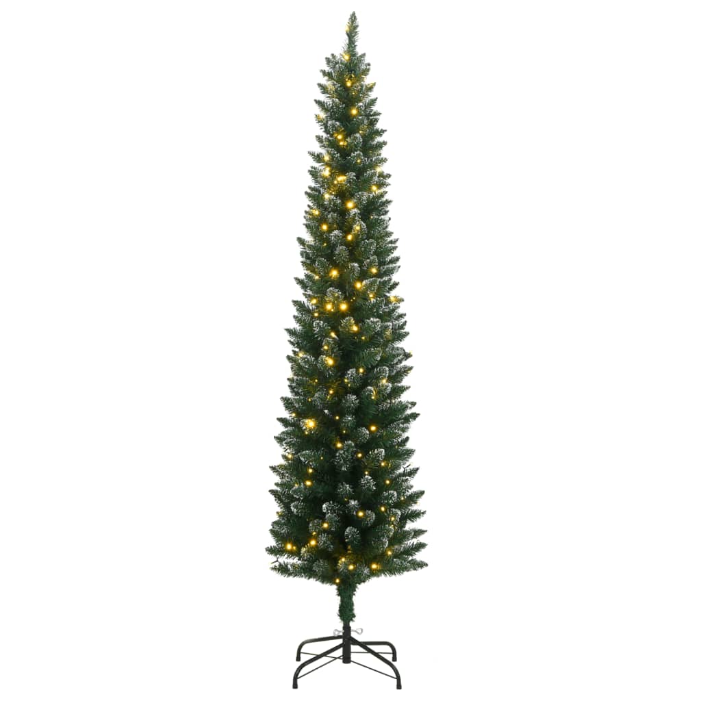 Albero di Natale Artificiale Sottile con 300 LED 180 cm 3315760