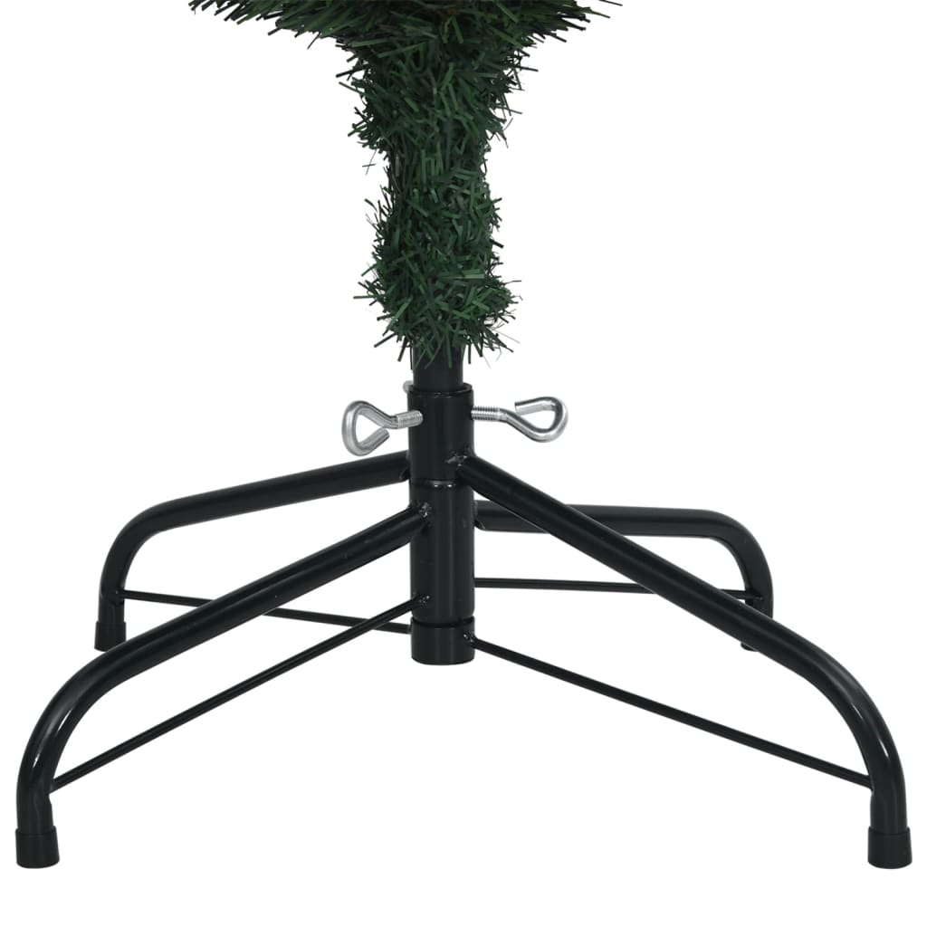 vidaXL Albero di Natale Artificiale Sottile con 300 LED 210 cm