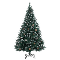 Albero Natale Artificiale con 150 LED 150 cm 3315774