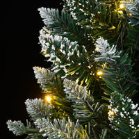 Albero Natale Artificiale con 150 LED 150 cm 3315774