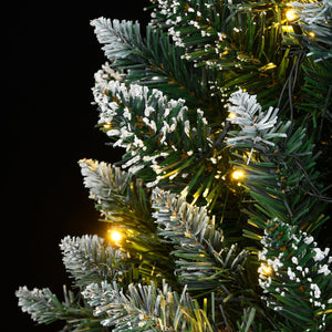 Albero Natale Artificiale con 150 LED 150 cm 3315774