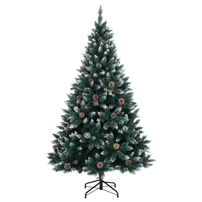 vidaXL Albero di Natale Artificiale con 300 LED 210 cm