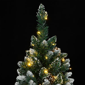 vidaXL Albero di Natale Artificiale 300 LED 240 cm