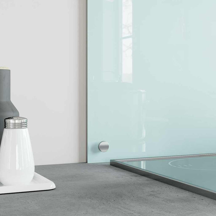 Paraschizzi per Cucina 2 pz Bianchi 70x40 cm in Vetro Temperato 3315783