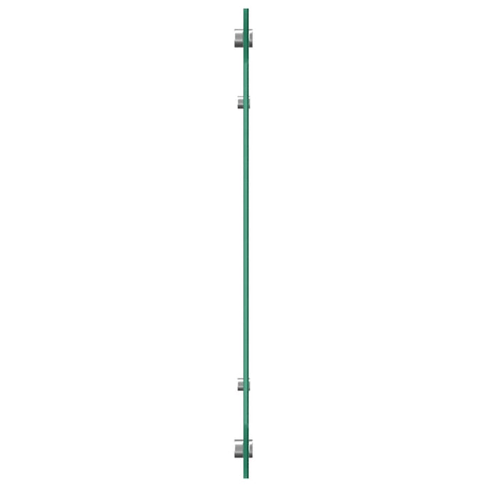 Paraschizzi per Cucina 2 pz-Set di 2 Protezione parete cucina Bianchi 70x50 cm in Vetro Temperato