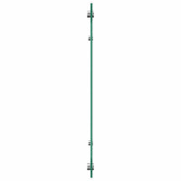 vidaXL Paraschizzi per Cucina 2 pz Bianchi 80x60 cm in Vetro Temperato