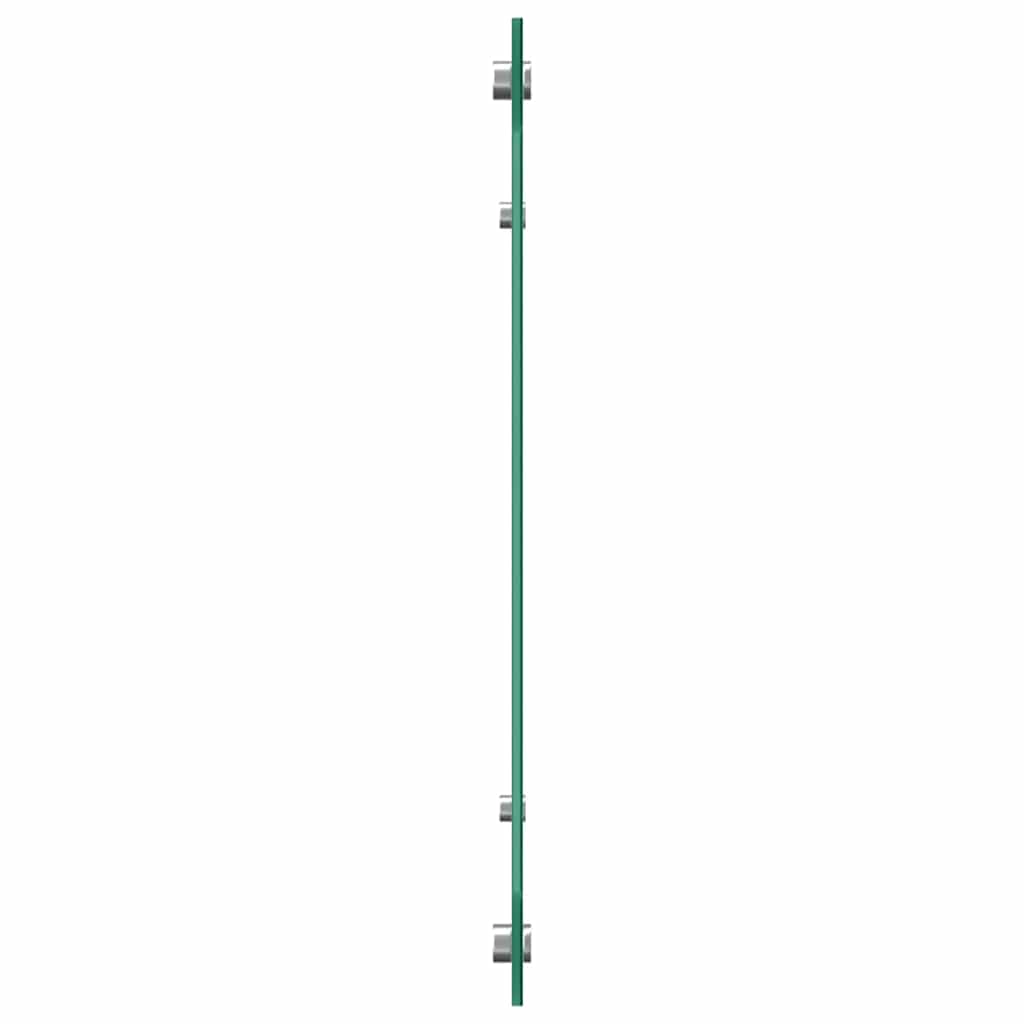 Paraschizzi per Cucina 2 pz Bianchi 80x60 cm in Vetro Temperato 3315788