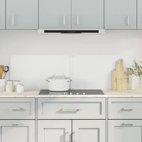 vidaXL Paraschizzi per Cucina 2 pz Trasparente 70x40cm Vetro Temperato