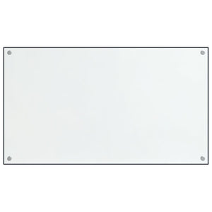 Paraschizzi per Cucina 2 pz Trasparente 70x50cm Vetro Temperato 3315790