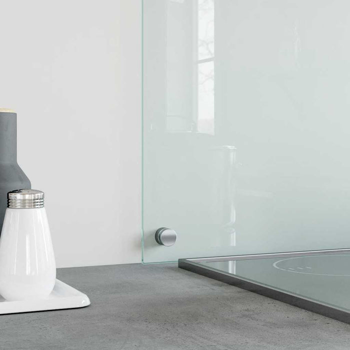 Paraschizzi per Cucina 2 pz-Set di 2 Protezione parete cucina Trasparente 70x60cm Vetro Temperato