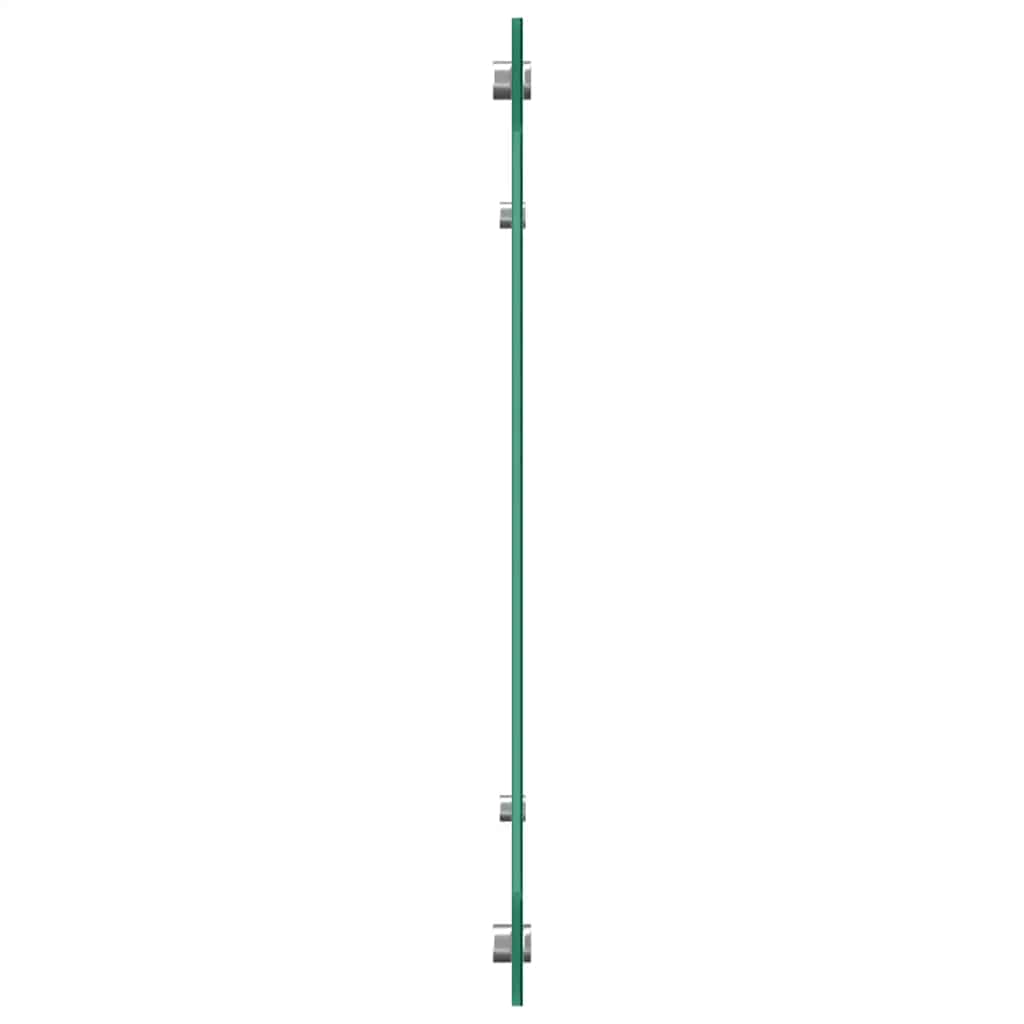 Paraschizzi per Cucina 2 pz-Set di 2 Protezione parete cucina Trasparente 70x60cm Vetro Temperato