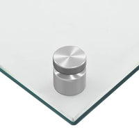 Paraschizzi per Cucina 2 pz Trasparente 70x60cm Vetro Temperato 3315791