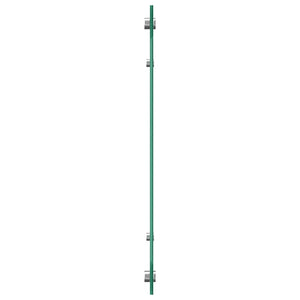 Paraschizzi per Cucina 2 pz Trasparente 80x50cm Vetro Temperato 3315793