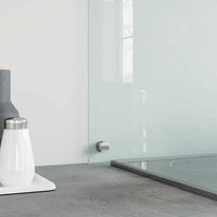 vidaXL Paraschizzi per Cucina 2 pz Trasparente 80x60cm Vetro Temperato