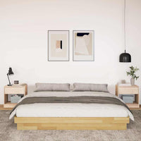 Struttura Letto Senza Materasso in Legno Massello di Rovere 3315729