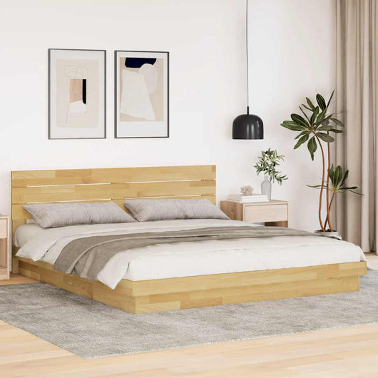 vidaXL Struttura Letto con Testiera senza Materasso 180x200 cm