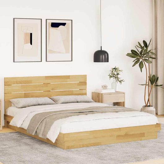 Struttura Letto con Testiera Senza Materasso 150x200 cm 3315741