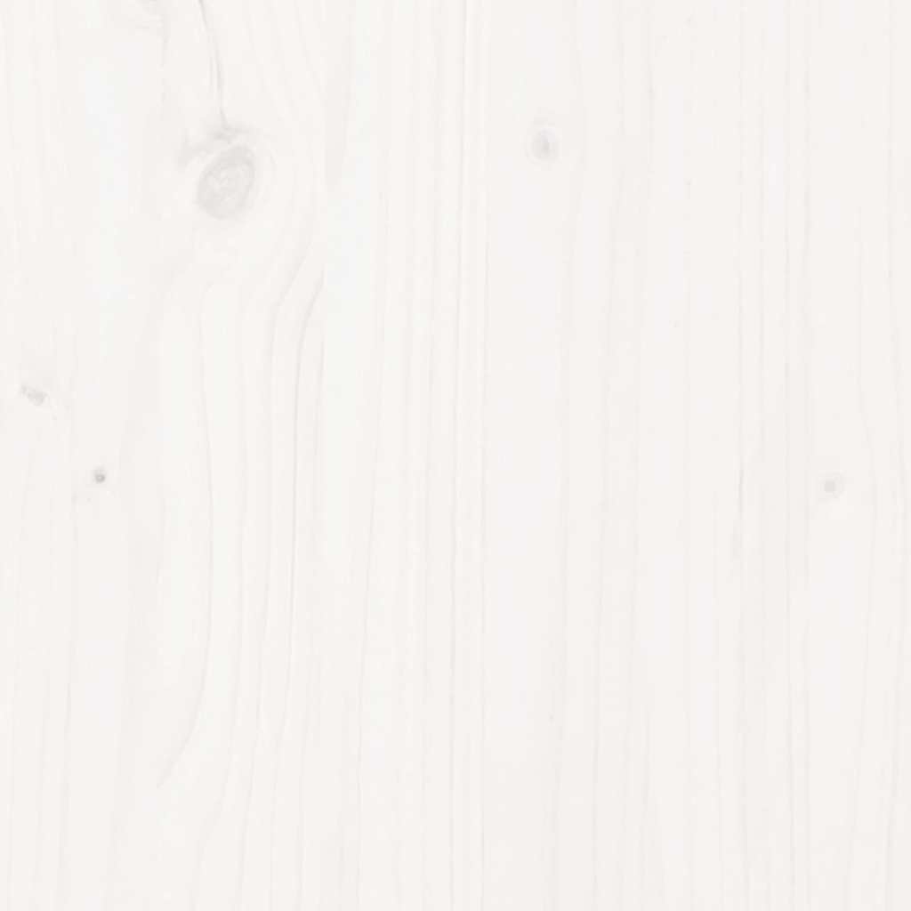 vidaXL Albero di Natale Decorativo Bianco 60 cm Legno Massello di Pino