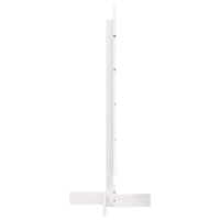 Albero di Natale Decorativo Bianco 100 cm in Legno di Pino 858187