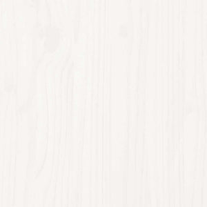 Albero di Natale Decorativo Bianco 100 cm in Legno di Pino 858187