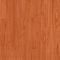 Albero di Natale Marrone Cera 60 cm in Legno Massello di Pino 858200