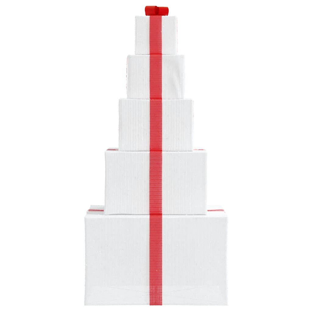 Confezione Regalo Decorazioni Natalizie 250 LED Bianco Caldo